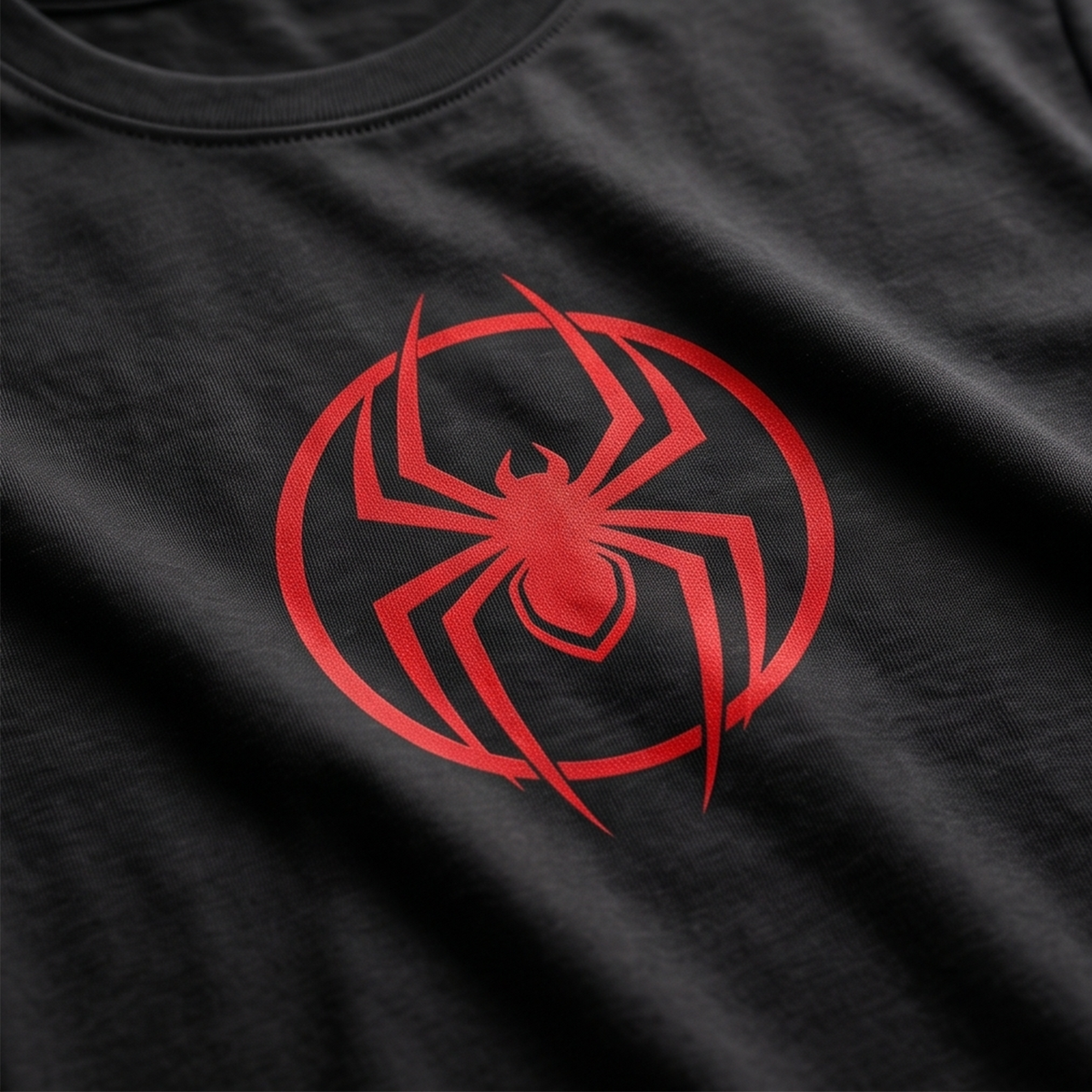 Spiderman Logo – Premium Superhero Graphic T-Shirt