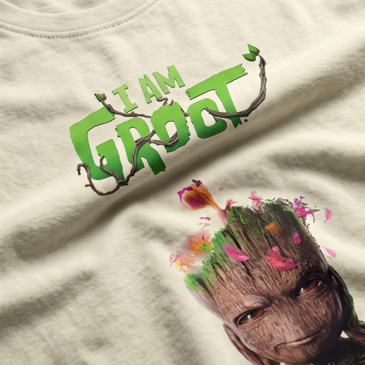 I Am Groot – Iconic Superhero Graphic T-Shirt