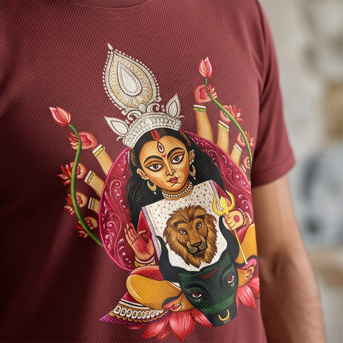 Mahishasura Mardini — The Festive Durga Tee