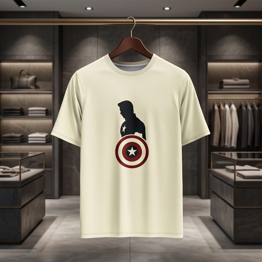 Captain America – Superhero Graphic T-Shirt