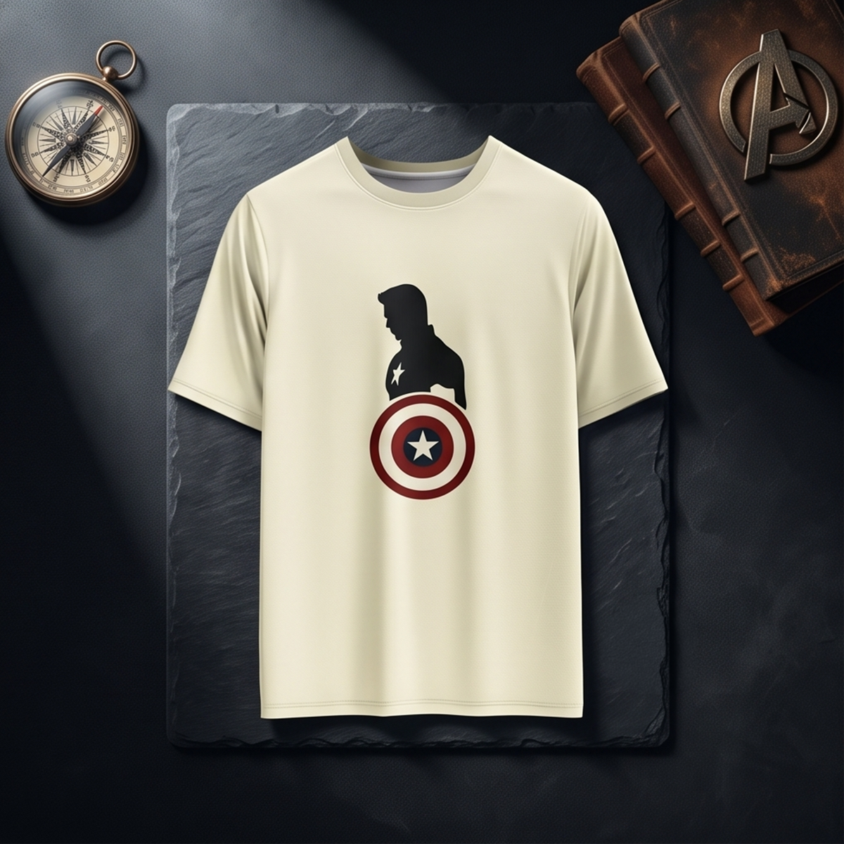 Captain America – Superhero Graphic T-Shirt
