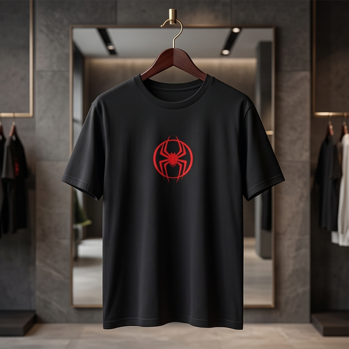 Spiderman Logo – Premium Superhero Graphic T-Shirt