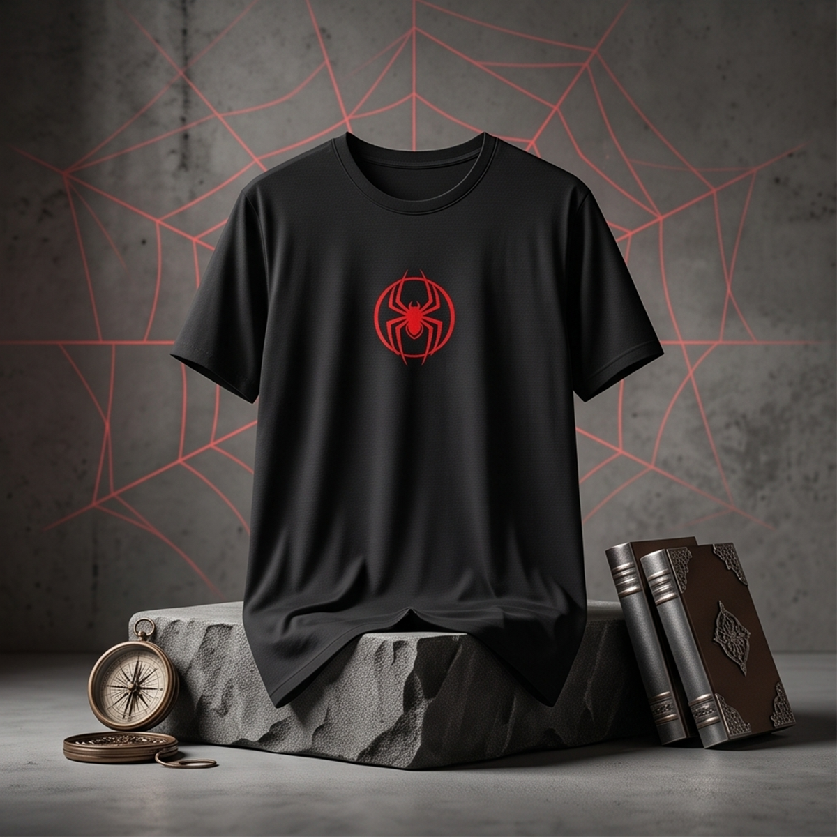 Spiderman Logo – Premium Superhero Graphic T-Shirt