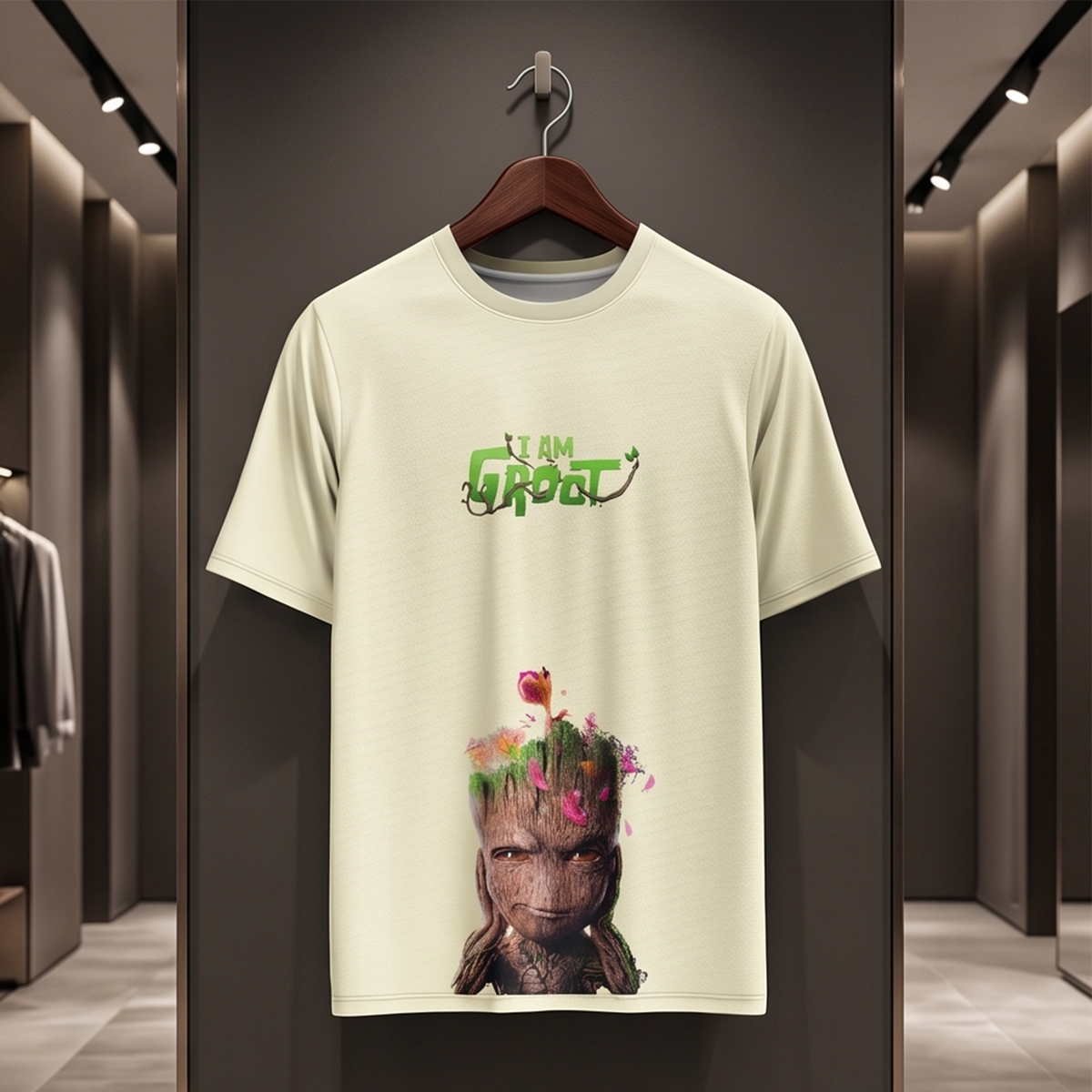 I Am Groot – Iconic Superhero Graphic T-Shirt