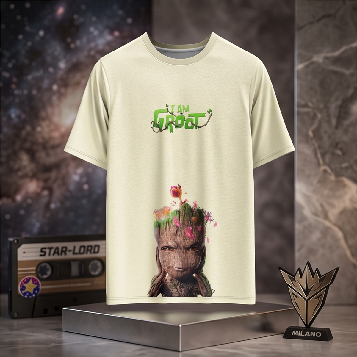 I Am Groot – Iconic Superhero Graphic T-Shirt