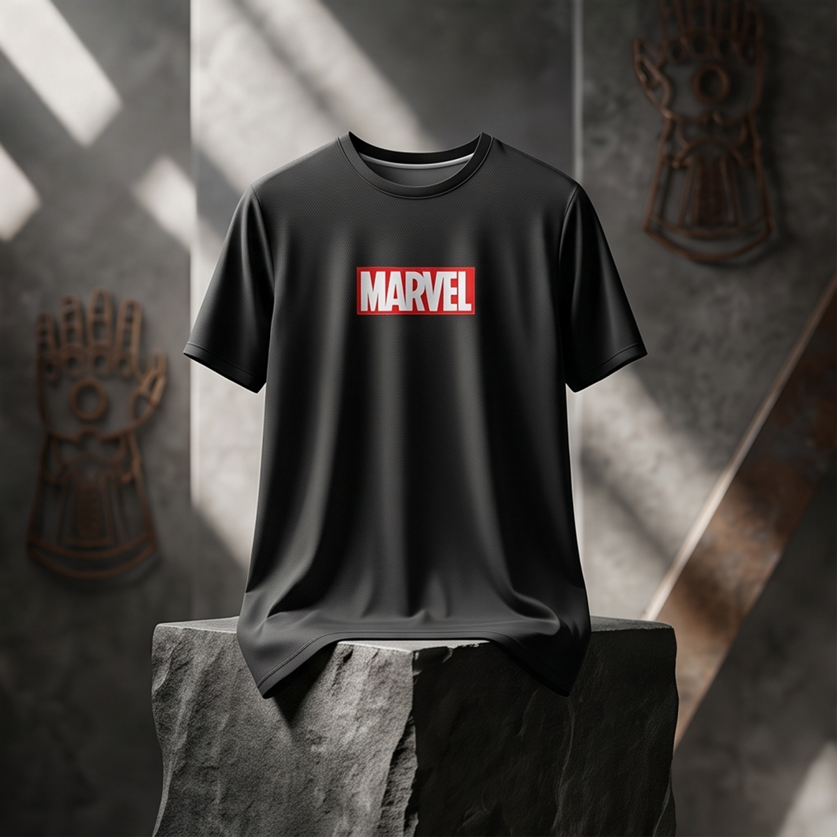 Marvel – Iconic Superhero Universe Graphic T-Shirt